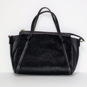 Foley + Corinna Tight Rope Calf Hair Mini Satchel